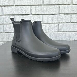 Hunter ankle rain boots size 10